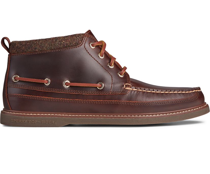 Sperry Gold Cup Authentic Original Chukka Boots - Men's Chukka Boots - Red/Brown [UT2487913] Sperry